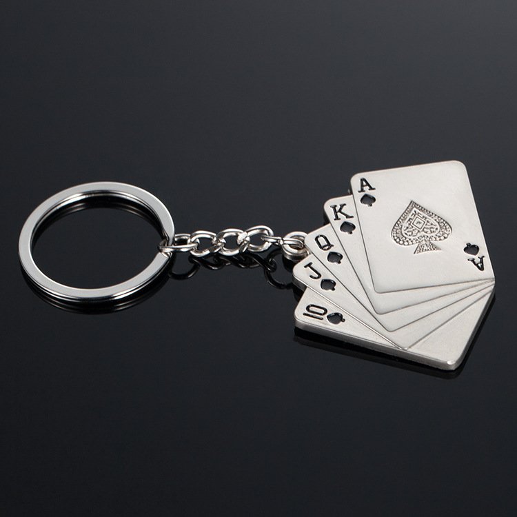 Poker Keychain