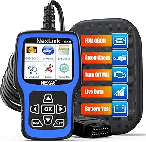 OBD2 Scanner Diagnostic Tool & Battery Tester